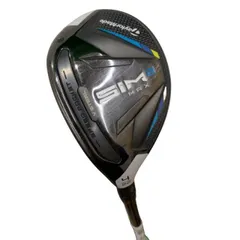 【中古】 テーラーメイド SIM2 MAX U4 レフティ USA ユーティリティ UT 純正特注シャフト (フレックスS) メンズ 男性用 左利き レフティ 左用 Cランク ゴルフクラブ