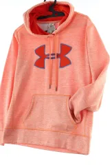 W(S-M) アンダーアーマー フード付きTシャツ 起毛 機能性 スポーツ ランニング ランニング-1715B