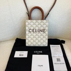 Celine セリーヌ カバスバッグ ミニ 白
