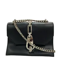 チャールズ＆キース ショルダーバッグ クロスボディ 斜め掛け メタリックアクセント ターンロック レディース CHARLES&KEITH