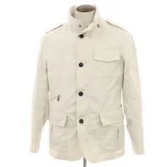 【中古】ムーレー MOORER PORTO-KM ポリエステル フィールドジャケット オフホワイト【サイズ52】【メンズ】のサムネイル