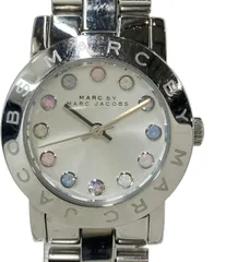 マークバイマークジェイコブス 腕時計 MBM3217 クオーツ シルバー レディース MARC BY MARC JACOBS