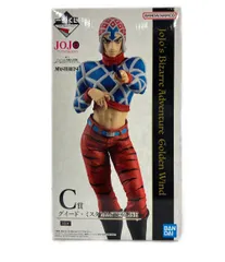 美品 バンダイ ジョジョの奇妙な冒険黄金の風 一番くじ MASTERLISE C賞 グイード・ミスタ フィギュア