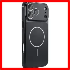 ★送料無料★Size:iPhone17ProMax_Color:ブラック viv liber for iPhone 17 Pro Max ケース 【Magsafe対応・カメラ全面保護】 米軍MIL規格 耐衝撃 SGS認証 PC背面 マット仕上げ 指紋防止 高耐