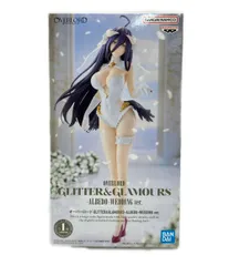 美品 バンダイ オーバーロード GLITTER＆GLAMOURS アルベド ウェディングver. フィギュア