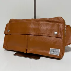 PORTER ポーター 吉田カバン FREE STYLE フリースタイル ウエストバッグ ウエストポーチ ボディバッグ キャメル B423