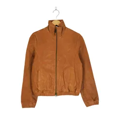 アーバンリサーチ URBAN RESEARCH lamb leather ダブルジップシングルライダースジャケット レディース  38