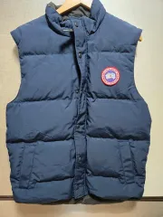 百貨店購入 Canada Goose(カナダグース) ネイビー ダウン ベスト