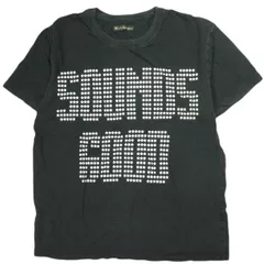 Art of Inspiration アートオブインスピレーション 日本製 SOUNDS START T-SHIRT スターロゴプリントTシャツ M BLACK 半袖 三浦翔平着用 トップス g15183のサムネイル