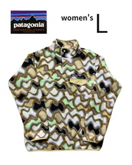 【美品】Patagonia Synchilla パタゴニア シンチラ スナップT フリース 限定カラー Size L (Women's)