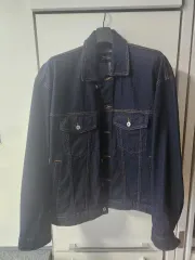 MUSINSA オーバーサイズ デニム トラッカー ジャケット XL ディープ Indigo