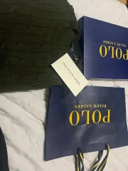 25ss ポロ ラルフローレン 半袖ニット L