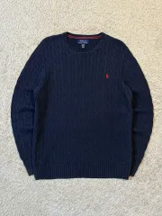 レディース XL ポロ ラルフローレン 新モデル レッドポニー ケーブル コットン ケーブル編み ニット