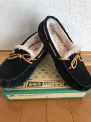 UGG モカシン24cmブラック