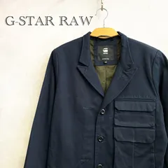 G-STAR RAW ワークシャツ ジャケット  カバーオール 1009508-282129 L ネイビー メンズ ファッション