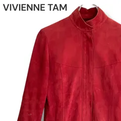 VIVIENNE TAM ヴィヴィアンタム ライダースジャケット サイズ:0 レザー/羊革/ラム/本革    レッド レディース / 240001188709 ライダースジャケット - ブラック | Vivienne Westwood®