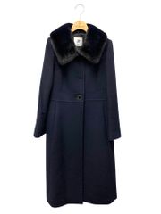 フォクシー 39265 カシミアコート ミッドナイトブルー - メルカリ
