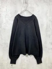 CIAOPANIC TYPY チャオパニックティピー スウェットライクVネック ニット セーター sizeone/黒 ◇■レディース