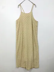 FREAK'S STORE フリークスストア フラワーストレッチレースキャミ ワンピース sizeF/ベージュ ■■レディース