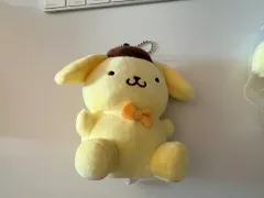 サンリオ ポムポムプリン ぬいぐるみ キーホルダー