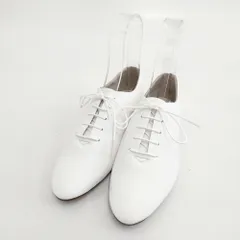 URBAN RESEARCH DOORS 未使用品 レースアップシューズ フラット サイズ36 シューズ・靴 ホワイト レディース アーバンリサーチドアーズ【中古】6-0119G◎