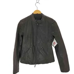 アルマーニジーンズ ARMANI JEANS ゴートレザー ダブルジップシングルライダースジャケット メンズ JPN：42 のサムネイル