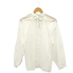 BROCANTE　ブロカント　36-232X　60sローン グランロンシャツ　長袖シャツ　コットン　サイズ2　ホワイト