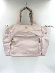 OPAQUE.CLIP オペークドットクリップ ナイロン 2WAY トート ショルダー バッグ ベージュ ■■レディース