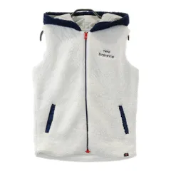 サイズ：1 NEW BALANCE GOLF ニューバランス  フード付 ボア ジップベスト  ホワイト系 [240101614378] ゴルフウェア レディース ストスト