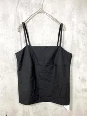 新品 INDIVI インディヴィ 127-89008 定価12980円 ウール調 キャミソール size38/黒 ■■レディース