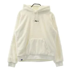 サイズ：L FILA GOLF フィラゴルフ  ボア 長袖パーカー  ホワイト系 [240101619587] ゴルフウェア メンズ ストスト