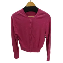 ビューティーアンドユースユナイテッドアローズ BEAUTY ＆ YOUTH UNITED ARROWS 22SS PK LI H/WASH UV CN/CD 麻ブレンド UV クルーネック カーディガン ウォッシャブル レディース FREE 