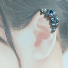 イヤーカフ（金具カラー：ゴールド）