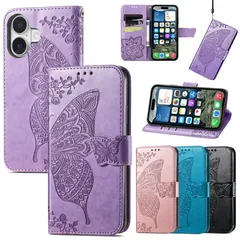 iPhone 13Pro ケース 手帳型ケース 手帳タイプ カバー 型押し レザー 合皮 蝶々 薔薇 バタフライ バラ 花 フラワー 光沢 きれいめ 上品 エレガント おしゃれ