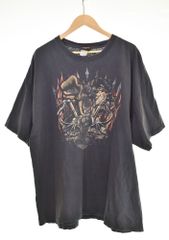 ハーレーダビッドソン Harley-Davidson  Looney Tunes Double Sided Motorcycle Tee ルーニー テューンズ 半袖Tシャツ Tシャツ ブラック 103MT-3821
