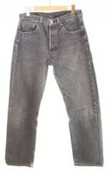 リーバイス Levi's 90s USA製 501先染め デニムパンツ  デニム ブラック 31 103MB-773