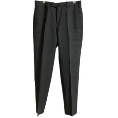 美品 UNITED ARROWS ユナイテッドアローズ カシミヤブレンド スラックスパンツ 1114-177-6929 サイズ44 グレー メンズ 古着 中古 USED