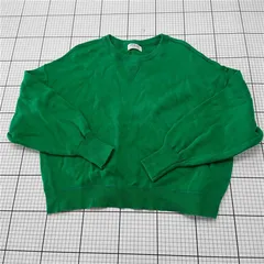 ◇ Θ チャオパニックティピー CIAOPANIC TYPY クルーネックコットンニット グリーン系 ONE レディース E  【1512220032642】