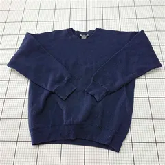 ◇ Θ リー Lee HEAVY WEIGHT コットンブレンド スウェット ネイビー メンズ Lサイズ E  【1512220032611】