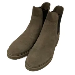 新品同様 COLE HAAN コールハーン GREENWICH WP BOOTIE グリニッジウォータープルーフブーティサイドゴアブーツ サイズ8B 約25cm ブラウン レディース 古着 中古 USED