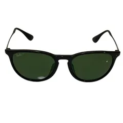 美品 Ray-Ban レイバン エリカ サングラス 偏光レンズ RB4171-F ブラック×グリーンレンズ メンズ レディース 古着 中古 USED