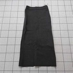 ◇ Θ アメリカンホリック AMERICAN HOLIC 総針ニットタイトスカート グレー系 レディース E  【1601210015687】