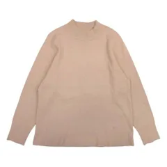 良品 McGREGOR マックレガー マクレガー ハイネック ハイゲージ 長袖 ロングスリーブ ニット セーター L ベージュ  レディース 古着 中古 USED