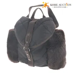 ■ モンクレール リュック 鞄 キルティング 異素材 メンズ レディース ブラック