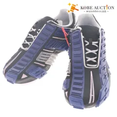 ■ ディーゼル DIESEL ローカットスニーカー S-PROTOTYPE LOW Y02876 P4462 靴 メンズ 28cm ブラック ネイビー系 箱付き 未使用