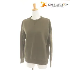 ■ Champion チャンピオン クルーネックスウェット 長袖シャツ トレーナー トップス レディース メンズ M カーキグレー