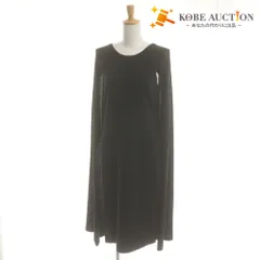 ■ RALPH LAUREN ラルフローレン ワンピース トップス ボトムス ノースリーブ 丸首 無地 レディース M ブラック