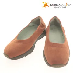 ■ fitfit フィットフィット バレエスニーカー シューズ 靴 083935 レディース 22.5cm ブラウン系 赤茶