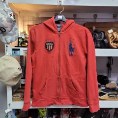 Polo ポロ ラルフローレン ビックポニー 星条旗 ジップアップ フーディー