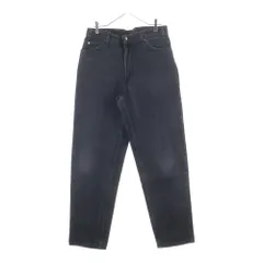 Levi's (リーバイス) 90S 560 LOOSE FIT TAPERED LEG DENIM PANTS BLACK 96年製 後染め オレンジタブ テーパード デニムパンツ ブラック